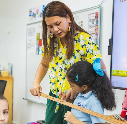 teacher and student
